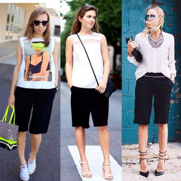 | Calvin Klein | Trouser Bermuda Shorts - Picture 4 of 4